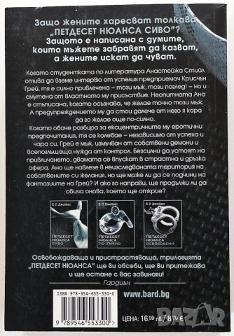 ❤️ Петдесет Нюанса Сиво - Е Л Джеймс ❤️, снимка 2 - Художествена литература - 30370443