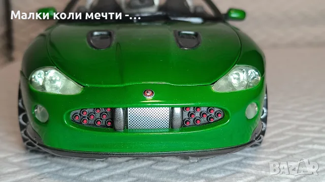 метална количка Jaguar XKR, James Bond 007 , мащаб 1:18 , снимка 11 - Колекции - 56230874