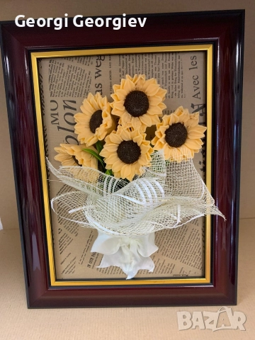 цветя изработени с глицеринов ароматен сапун и Българска роза 🌹 Стара Загора Център ., снимка 6 - Изкуствени цветя - 52838977