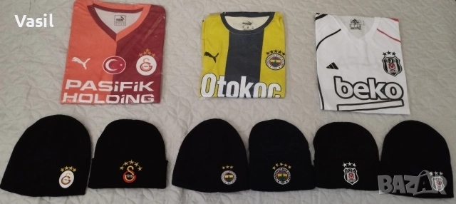 Шапки Галатасарай, Фенербахче, Бешикташ, снимка 7 - Шапки - 52426345