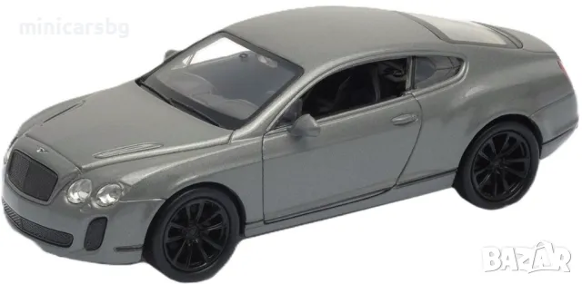 1:34 Метални колички: Bentley Continental supersports