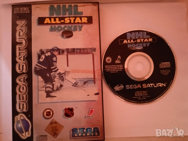 Оригинално DVD Игрa за SEGA SATURN ТМ NHL Hockey All-Star League Sega Sports NHLPA (PAL) (MadeInUSA), снимка 6 - Други игри и конзоли - 36446468