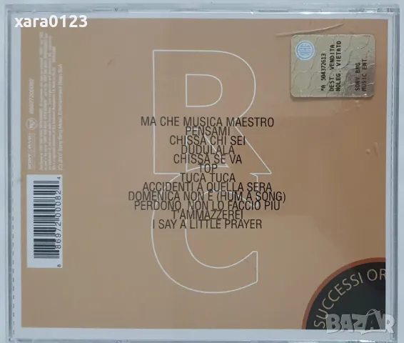 Raffaella Carrà – I Grandi Successi Originali, снимка 2 - CD дискове - 49215000