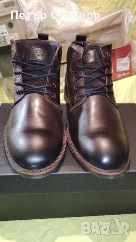 Чудесни мъжки кларкове от естествена кожа Oliver Jackob №46, снимка 10 - Мъжки боти - 42173620