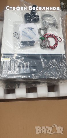11KW MAX mpp solar inverter 48Vdc 230Vac + PV input 500vdc 2* MPPT solar charger 150A + Built-in WIF, снимка 1