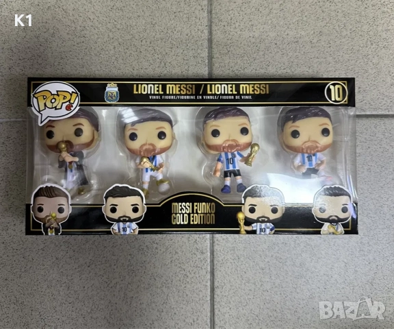 Funko Pop комплект 4 броя фигурки Лионел Меси Lionel Messi, снимка 2 - Фигурки - 52517357