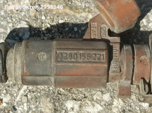 дюза инжектор 6.0 I 07C906031C 0280156221 Audi A8 W12 Bentley , снимка 3 - Части - 56238289