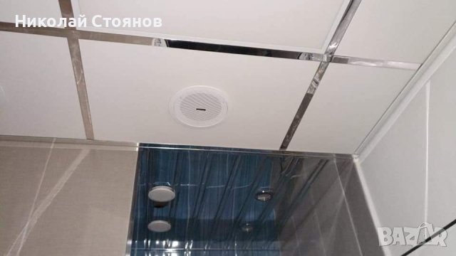 Окачен таван за баня минералфазерни пана 95% влагоустойчивост
