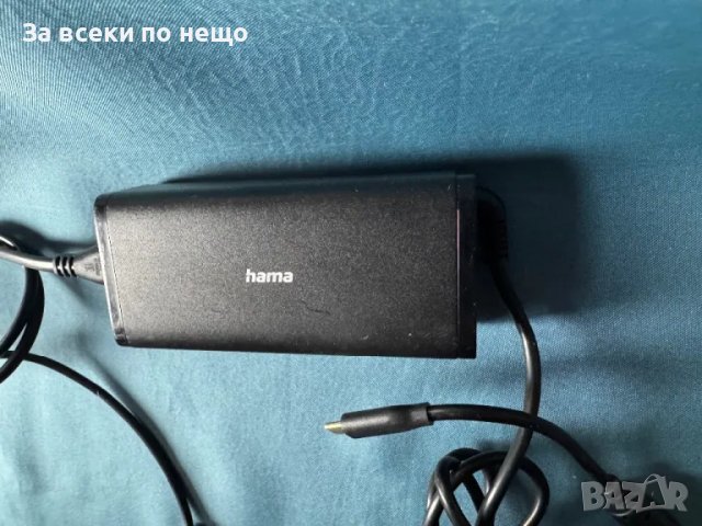 Оригинално зарядно за лаптоп HAMA - 92W , Букса Type C , снимка 7 - Кабели и адаптери - 48527037