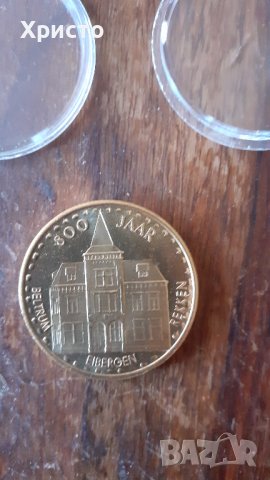юбилейна монета възпоменателна месинг Холандия, 1988 година провинция Ракен, в оригинална пластмасов, снимка 2 - Нумизматика и бонистика - 37625814