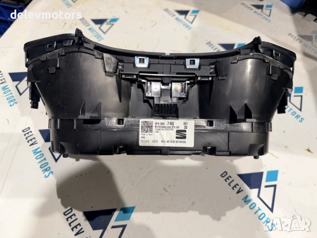 6F0920740 километраж, табло от Seat Arona 1.0 TSI, двигател CHZ, 95 кс., 5 ск., 71 000 км., 2019 г., снимка 2 - Части - 52503337