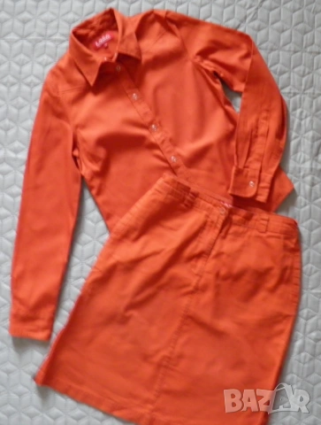 Дамски спортен костюм риза и пола на LOGG