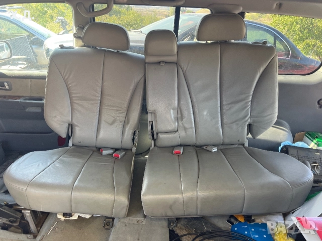 Задни кожени седалки Хюндай Теракан 2005г 