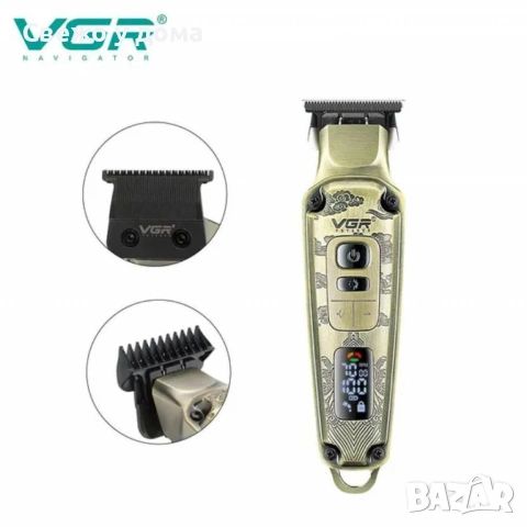 Професионален комплект за подстригване VGR V-643 – Всичко, от което се нуждаете за перфектен стил у , снимка 4 - Машинки за подстригване - 54191274