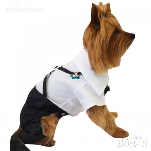 Официален костюм за куче Кучешки смокинг Кучешки дрехи Дрехи за куче Официални кучешки дрехи, снимка 3 - За кучета - 20750800