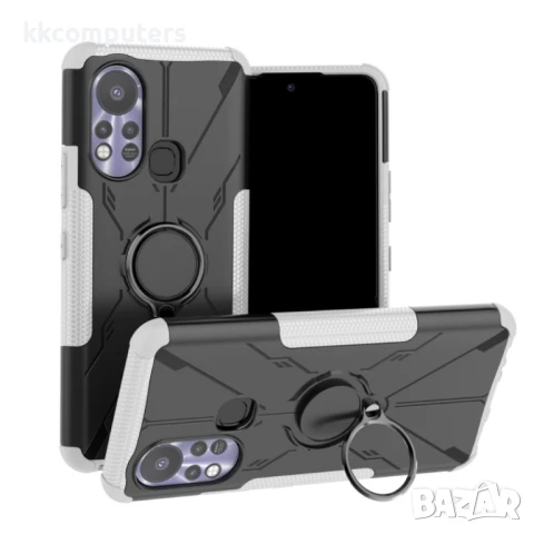 Infinix Hot 11S Удароустойчив Ring Holder Калъф и Протектор, снимка 6 - Калъфи, кейсове - 51274182