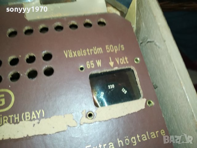 GRUNDIG TUBE STEREO RECEIVER- IN WEST GERMANY L2ESD0509231331, снимка 17 - Ресийвъри, усилватели, смесителни пултове - 42087732