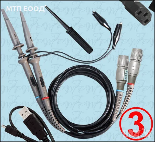 Цифров Осцилоскоп OWON SDS215S 150MHz + Генератор, снимка 3 - Друга електроника - 48719847