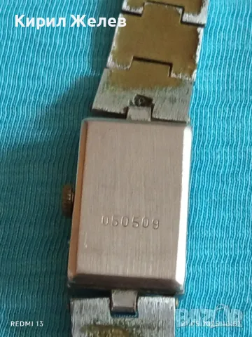 Стар механичен часовник дамски Лъч СССР за части ремонт КОЛЕКЦИЯ 41718, снимка 6 - Антикварни и старинни предмети - 50372186