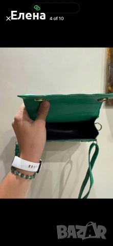 Зелена чанта, снимка 4 - Чанти - 54204161