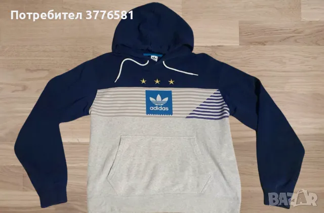 Суитчер adidas three gold stars hoodie