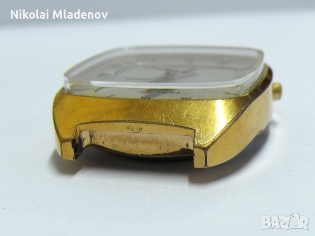 Съветски Позлатен Полет/POLJOT Автоматичен Мъжки ръчен часовник, работещ, снимка 11 - Мъжки - 51947183