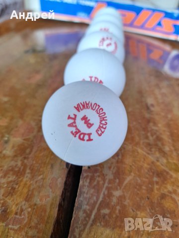 Стари топчета за тенис на маса Ideal, снимка 3 - Други ценни предмети - 42048379