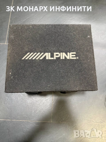Бас каса/Авто колони/ ALPINE SBE-1244BR 30 СМ, снимка 6 - Тонколони - 54295889