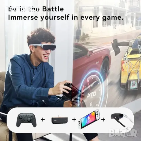 Rokid Mini Hub преобразувател за зареждане, аксесоари за AR очила за Switch XboxSmart Phone, снимка 7 - Друга електроника - 48794597