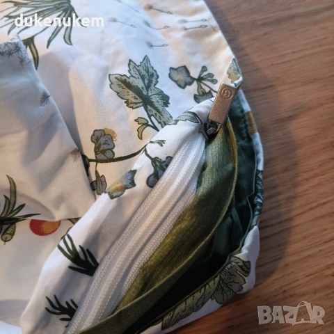 Спален комплект от 100% памук, 4 части, 135x200 см, снимка 8 - Спално бельо - 53031213