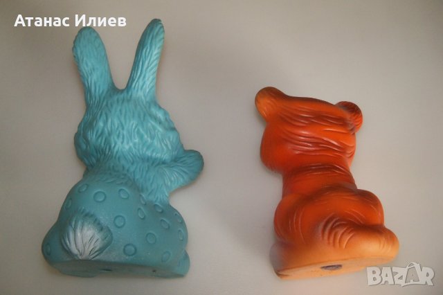 Две соц гумени играчки СССР, снимка 4 - Кукли - 42302875