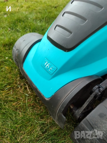 Електрическа косачка Gardena 36E, снимка 2 - Градинска техника - 51679630