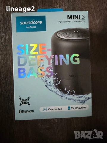 Soundcore Anker Bluetooth speaker, снимка 10 - Тонколони - 54093854