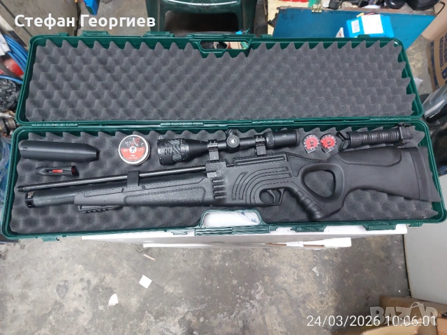 Въздушна пушка Hatsan FLASH 101 PCP-5.5 мм.