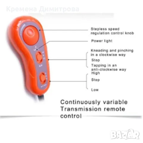 Масажна възглавница загряваща TV84, снимка 2 - Масажори - 49854081