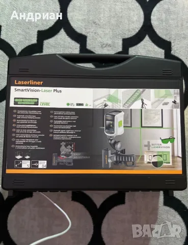 лазерен нивелир Laserliner smartvision laser plus 120, снимка 8 - Измервателни инструменти - 50236181