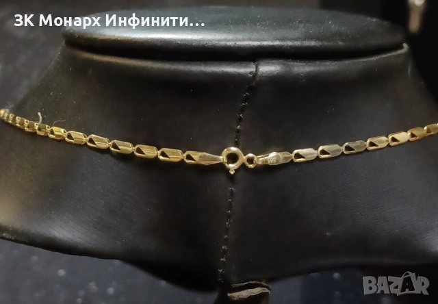 Златен Ланец /585/, снимка 3 - Колиета, медальони, синджири - 53239772