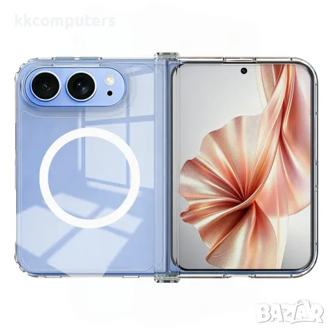 Калъф MAK за iPhone Duo Магнитен Удароустойчив TPU + PC с Airbag Защита, Защита на Пантата и Скрийн 