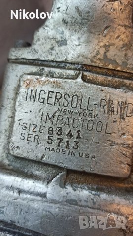 Гайковерт INGERSOLL-RAND 1 цол 2800 nm, снимка 4 - Други инструменти - 39194313
