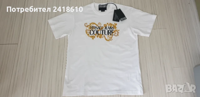 Versace Jeans Couture Cotton Regular Fit Mens Size M НОВО! ОРИГИНАЛ! Мъжка Тениска!, снимка 11 - Тениски - 50738473