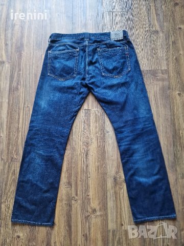 Страхотни мъжки  дънки REPLAY , размер  36ти / 34, снимка 6 - Дънки - 42172534