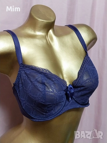  Passionate 70 В Тъмно лилав ,дантелен сутиен 