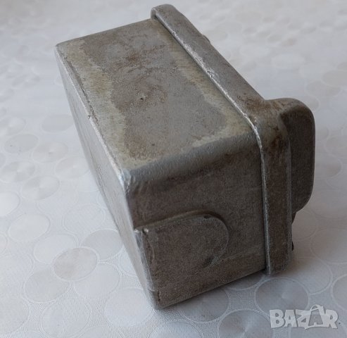 Стара метална спестовна касичка, каса, метал, рядка, снимка 5 - Антикварни и старинни предмети - 42612968