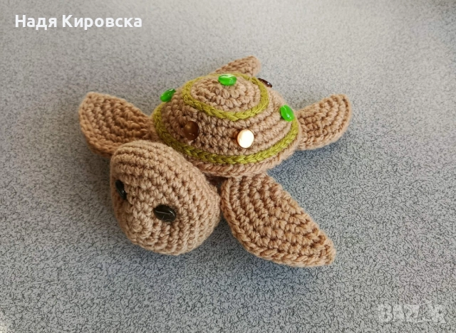 Плетена костенурка, снимка 10 - Други - 52651610