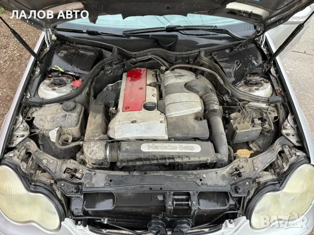Mercedes C200 W203 Компресор C Class 2.0 Бензин 163 к.с.  За Части, снимка 12 - Автомобили и джипове - 55897099