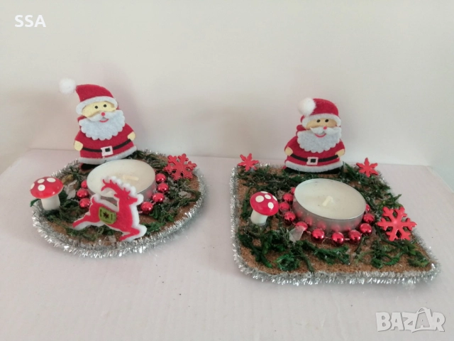 Коледни декорации , снимка 4 - Декорация за дома - 52593396