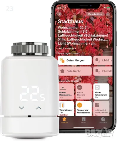 Смарт Термоглава Eve Thermo Smart LED Display - Homekit / Google Home