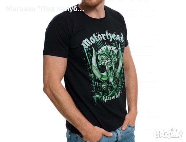 Нова мъжка тениска с дигитален печат на музикалната група Motörhead - Kiss Of Death, снимка 8 - Тениски - 29410751