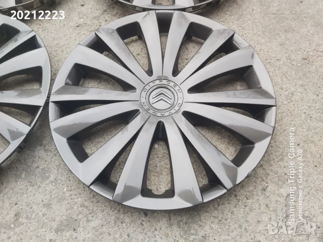 4 броя оригинални тасове за Citroen C4 16, снимка 6 - Аксесоари и консумативи - 49506601