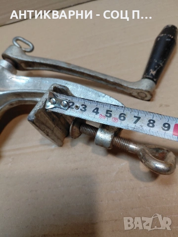 Соц Стара Месомелачка 2.250кг. НОМЕР 552., снимка 12 - Антикварни и старинни предмети - 54323466